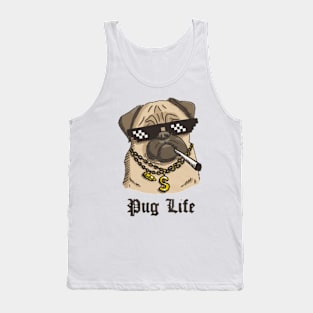 Thug Life Pug Life Tank Top